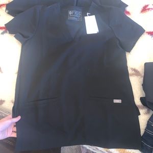 Black FIGS scrub tops!